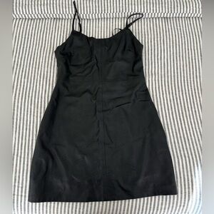 MinkPink leather mini dress